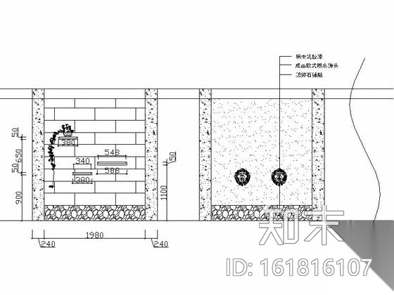 [武汉]装饰公司办公区装修图cad施工图下载【ID:161816107】