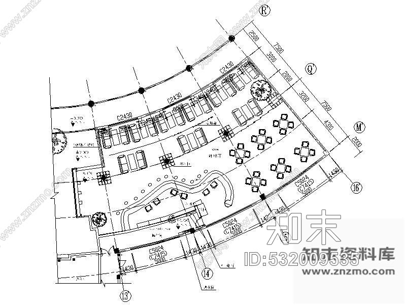 施工图星级酒店咖啡厅施工图施工图下载【ID:532009535】