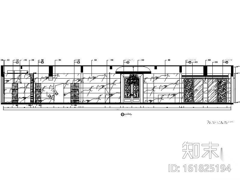 [青岛]某高档会所设计施工图cad施工图下载【ID:161825194】