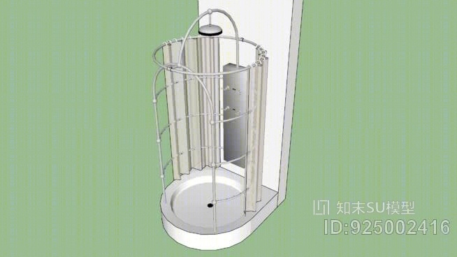 淋浴SU模型下载【ID:925002416】
