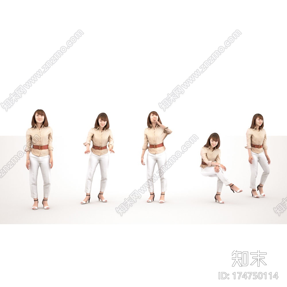 3DA-PoseCG模型下载【ID:174750114】