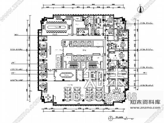 施工图河北某电力燃料管理公司办公区装修图施工图下载【ID:532095848】