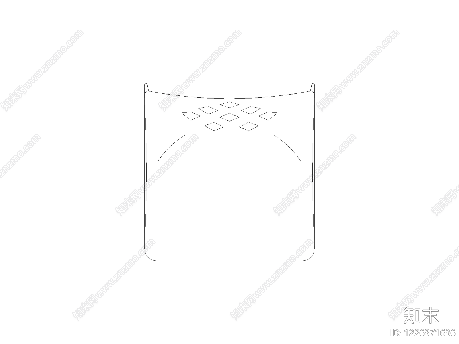 椅子CAD图纸
