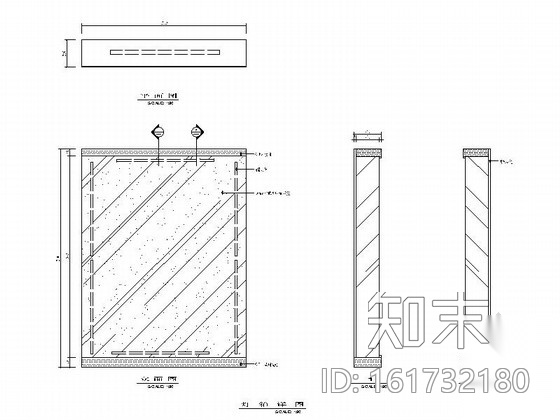 [南京]两套现代简约风格百货服装专卖店装修施工图cad施工图下载【ID:161732180】