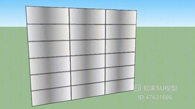 吸顶灯SU模型下载【ID:47631606】