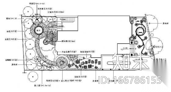 某别墅园林施工图施工图下载【ID:166786155】