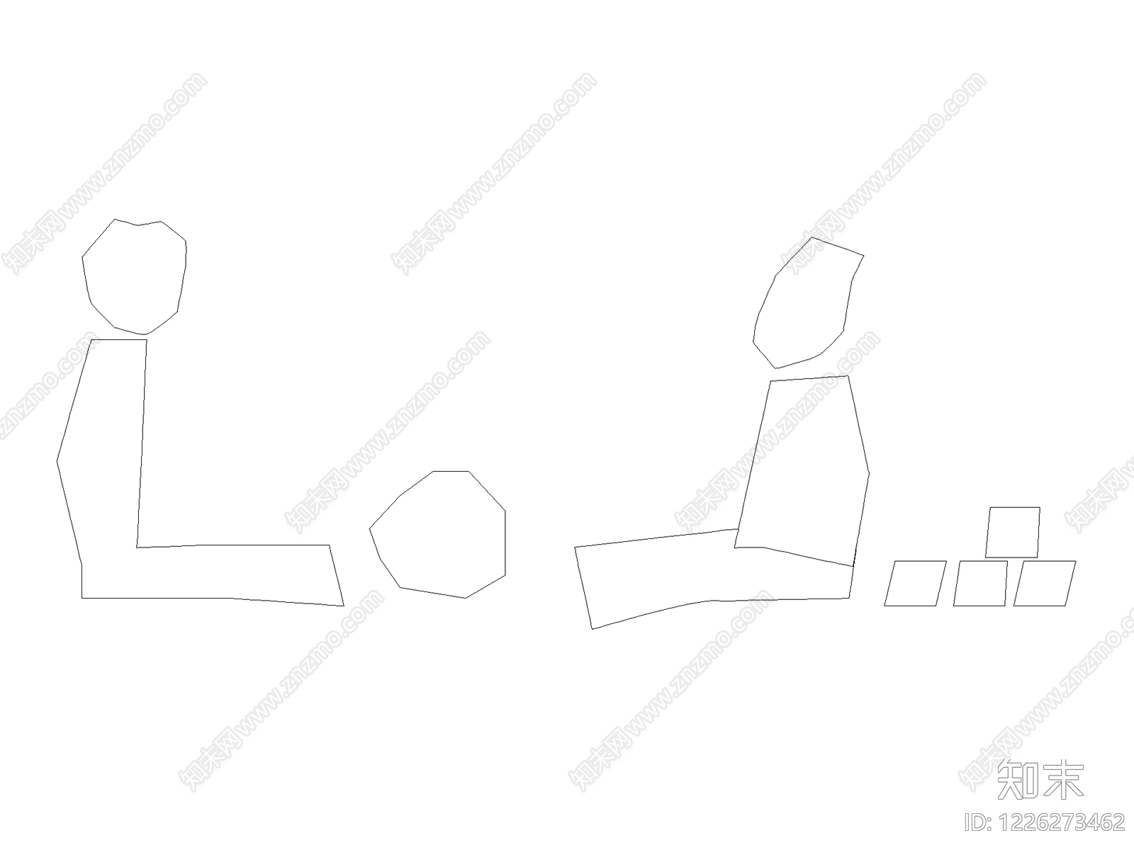 椅子CAD图纸