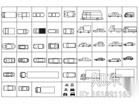 常用全套家装CAD图块下载cad施工图下载【ID:161891165】