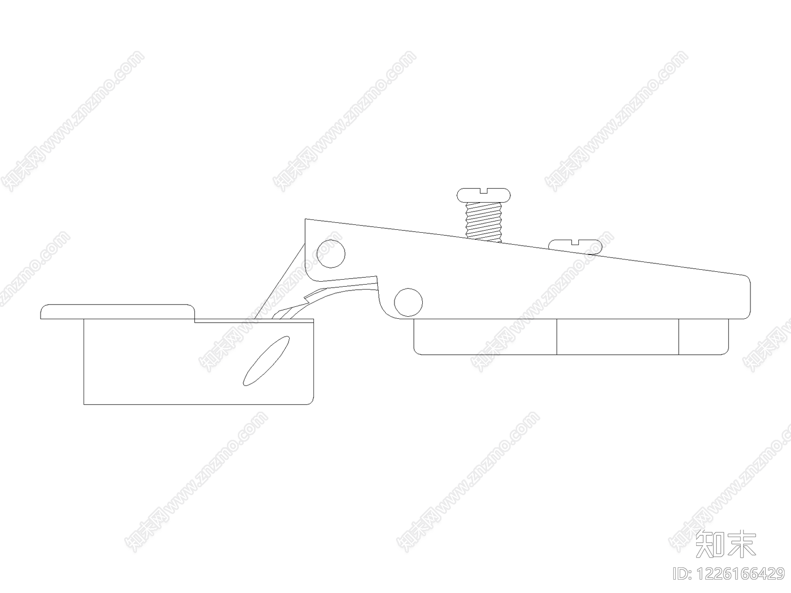 五金管件cad施工图下载【ID:1226166429】