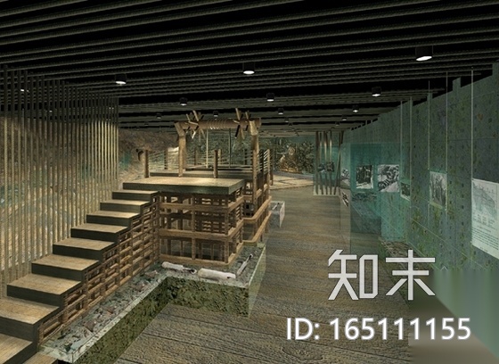 [湖北]国家重点文物保护单位矿冶主题博物馆（含实景图）cad施工图下载【ID:165111155】