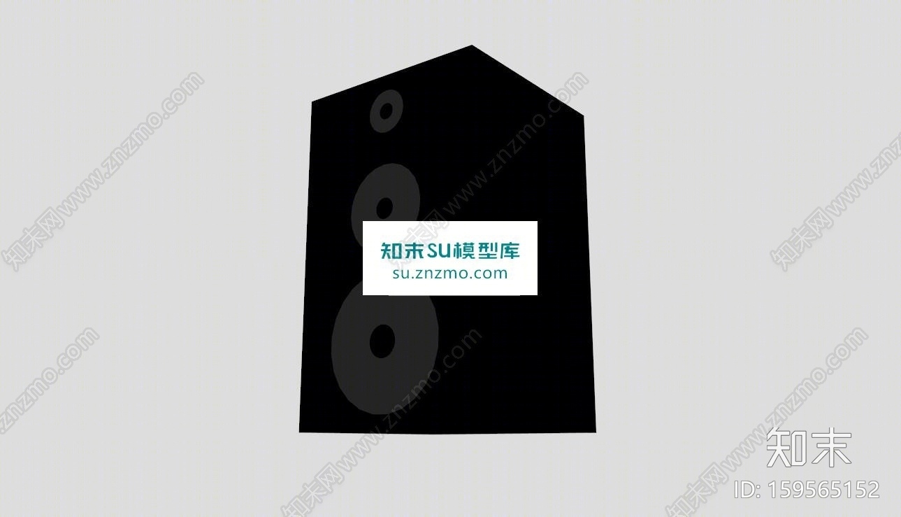 索尼环绕立体声音箱SU模型下载【ID:159565152】