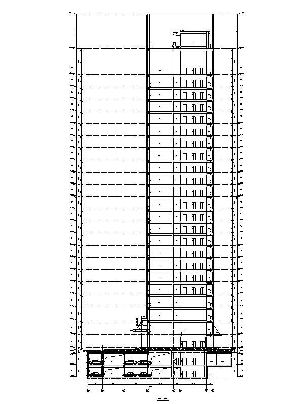 [安徽]超高层商业办公楼综合体建筑施工图（全专业图纸）cad施工图下载【ID:166075173】