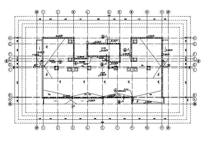 [吉林]十栋多层剪力墙结构住宅建筑施工图施工图下载【ID:149776198】