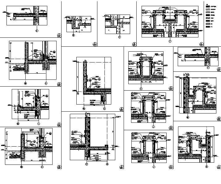 [吉林]十栋多层剪力墙结构住宅建筑施工图施工图下载【ID:149776198】