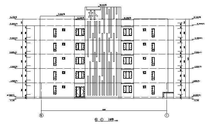 [吉林]十栋多层剪力墙结构住宅建筑施工图施工图下载【ID:149776198】