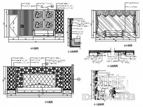 [山东]某双层豪华夜总会设计施工图cad施工图下载【ID:166412123】