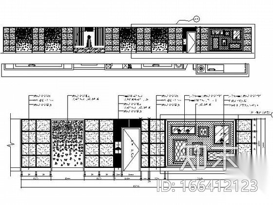 [山东]某双层豪华夜总会设计施工图cad施工图下载【ID:166412123】