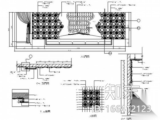 [山东]某双层豪华夜总会设计施工图cad施工图下载【ID:166412123】