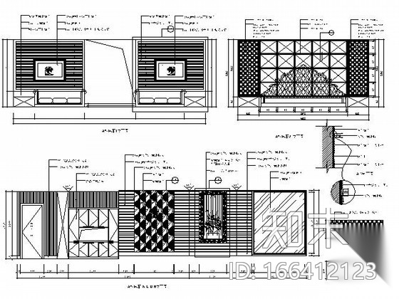 [山东]某双层豪华夜总会设计施工图cad施工图下载【ID:166412123】