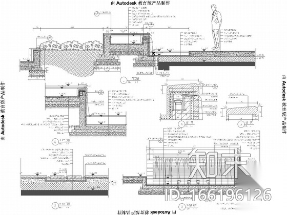 [重庆]现代金融商业区景观规划设计施工图cad施工图下载【ID:166196126】