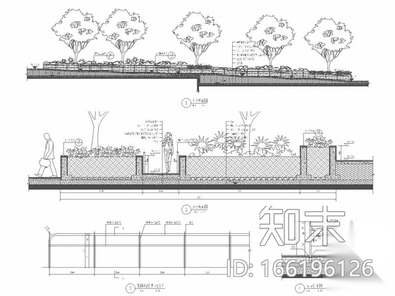 [重庆]现代金融商业区景观规划设计施工图cad施工图下载【ID:166196126】