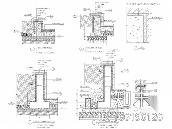 [重庆]现代金融商业区景观规划设计施工图cad施工图下载【ID:166196126】