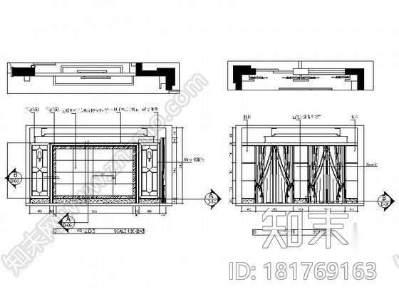 [上海]现代简约双层别墅装修图cad施工图下载【ID:181769163】