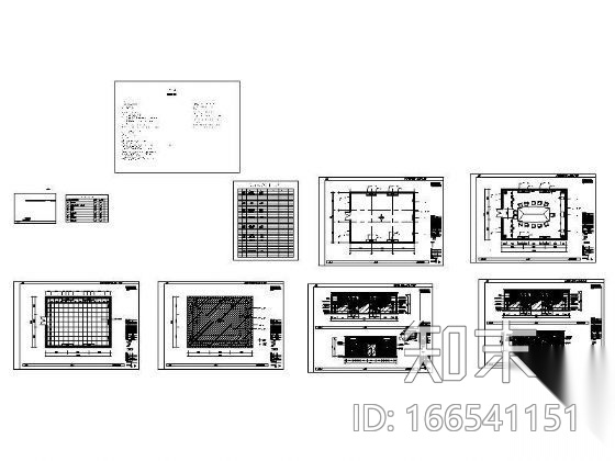 [学生作业]会议室设计图施工图下载【ID:166541151】