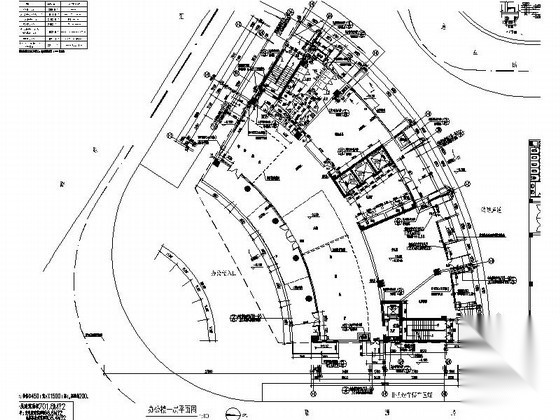 [温州]杨府山某十四层办公楼建筑施工图cad施工图下载【ID:167508191】