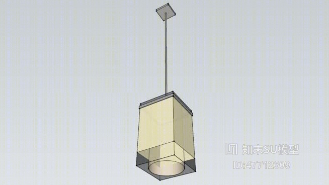 吊灯SU模型下载【ID:47712609】