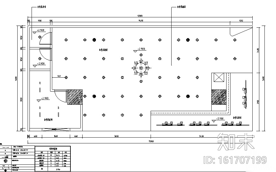 67平米女装品牌店设计施工图（附效果图+3D模型）cad施工图下载【ID:161707199】
