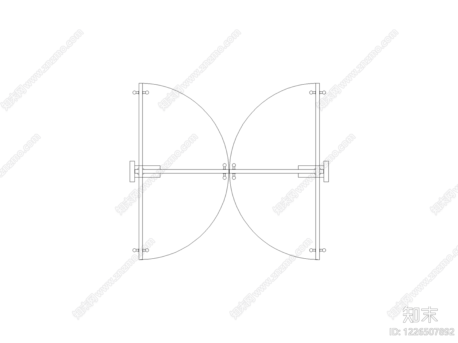 现代,意式幕墙门窗CAD图纸