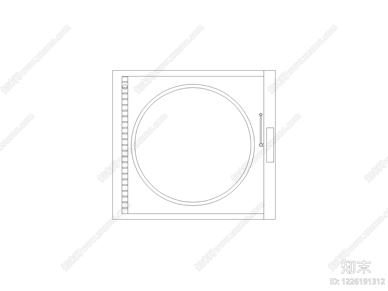 开关插座cad施工图下载【ID:1226191312】