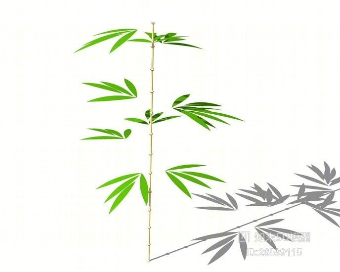 竹子SU模型下载【ID:26599115】