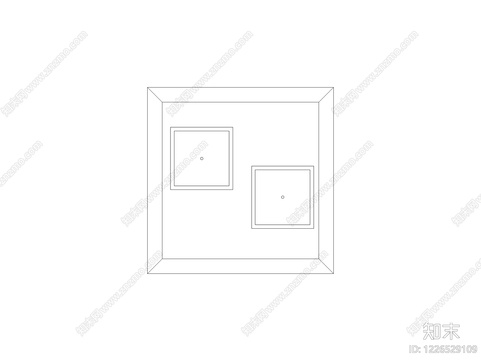 卫浴图块cad施工图下载【ID:1226529109】
