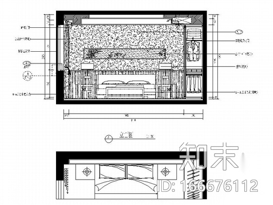 [南平]花园洋房现代简约四层别墅装修图（含效果）cad施工图下载【ID:166676112】