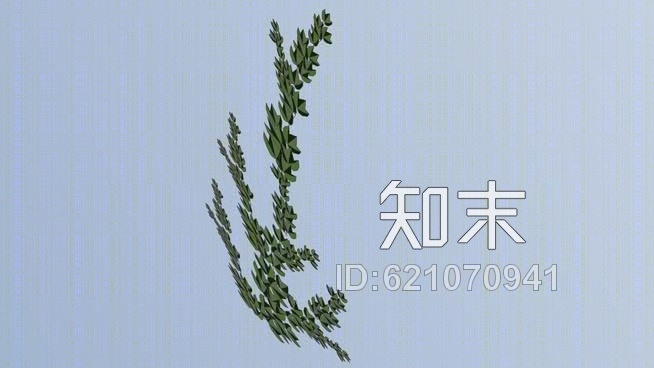 墙纸植物SU模型下载【ID:621070941】
