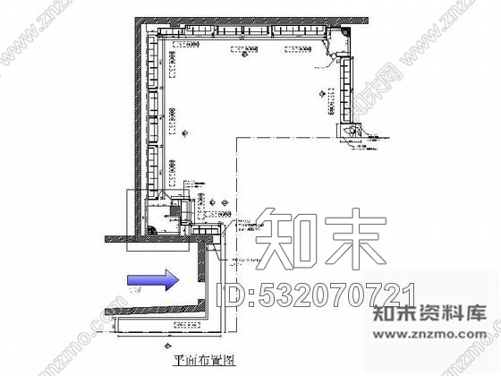 施工图重庆大型服装连锁商场青年女装专卖店装修施工图含效果施工图下载【ID:532070721】