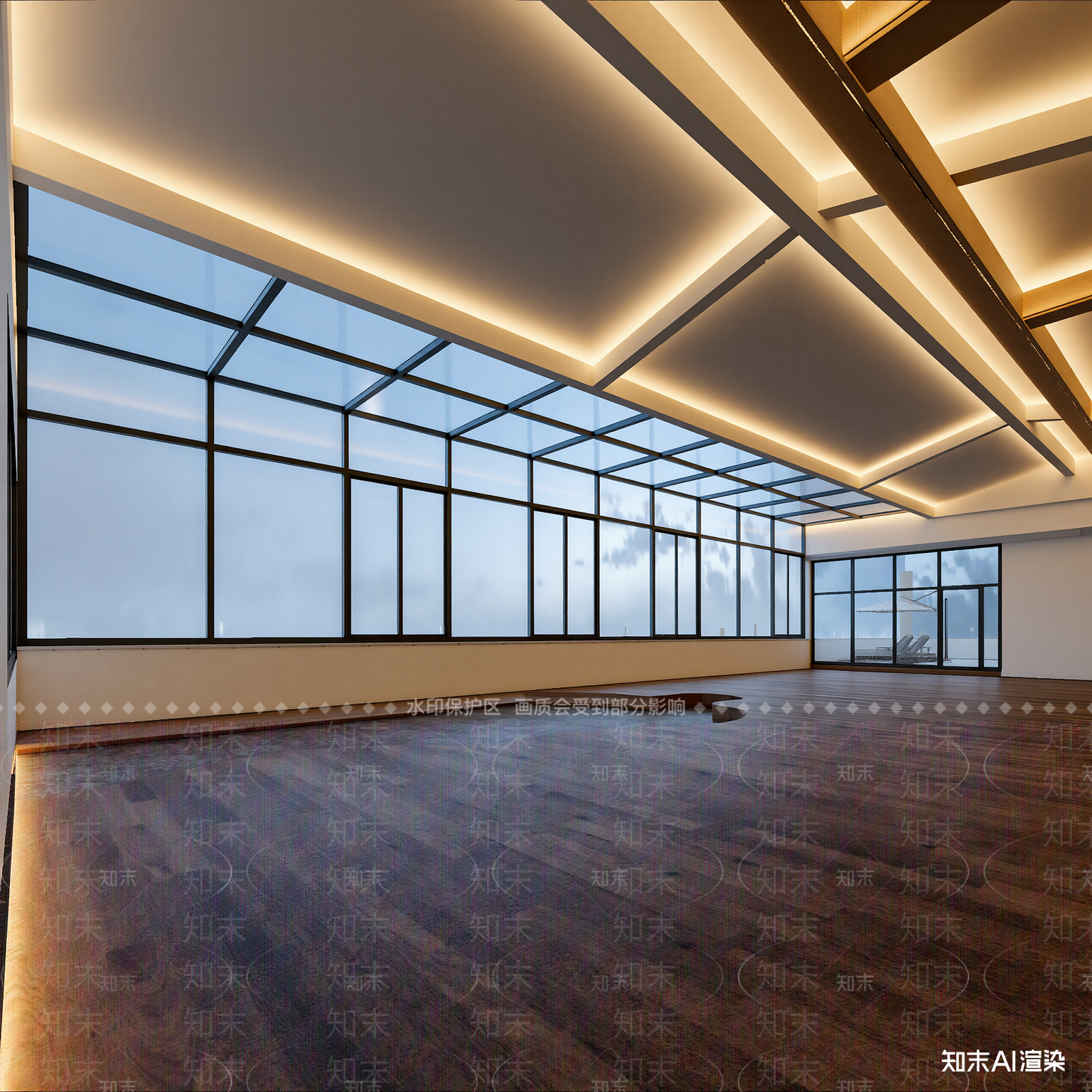 新中式其他通用空间3D模型下载【ID:1214649786】