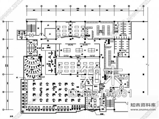施工图健身会所装饰图cad施工图下载【ID:632134031】