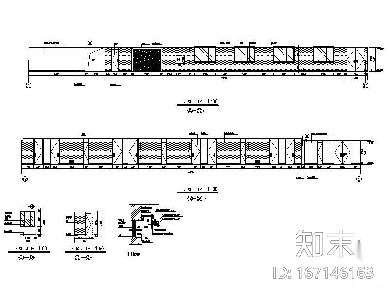 [济南]某温泉会馆施工图cad施工图下载【ID:167146163】