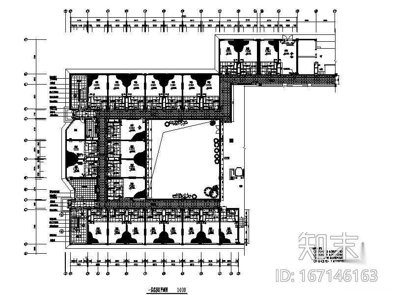 [济南]某温泉会馆施工图cad施工图下载【ID:167146163】