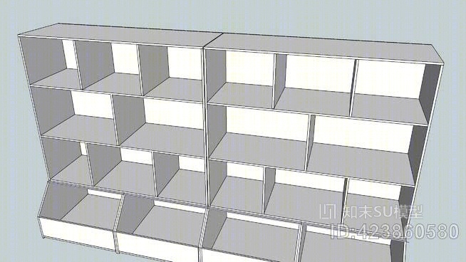 玩具搁板SU模型下载【ID:423860580】