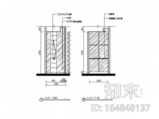 [徐州]现代感十足soho工作室内部空间装修设计CAD施工图...施工图下载【ID:164848137】