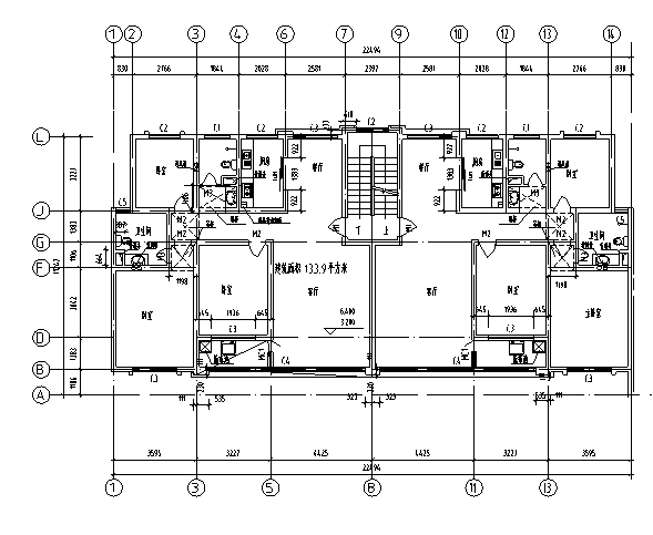 [合集]50套多层别墅建筑施工图（部分图纸含效果图）cad施工图下载【ID:149874108】