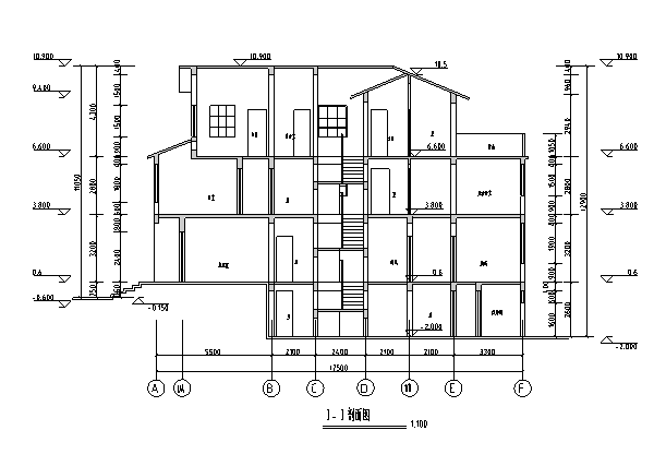 [合集]50套多层别墅建筑施工图（部分图纸含效果图）cad施工图下载【ID:149874108】