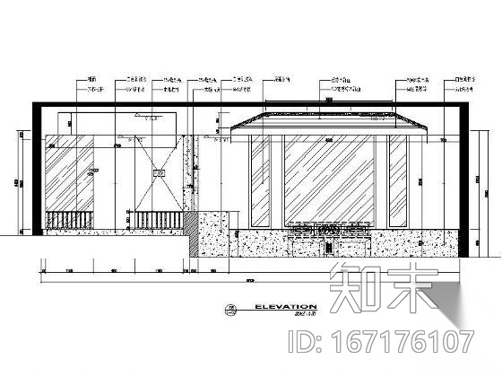 [苏州]中式风格别墅完整施工图cad施工图下载【ID:167176107】