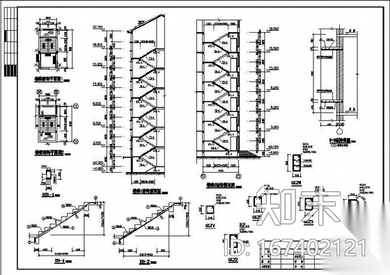 四川某7层砌体住宅结构图cad施工图下载【ID:167402121】