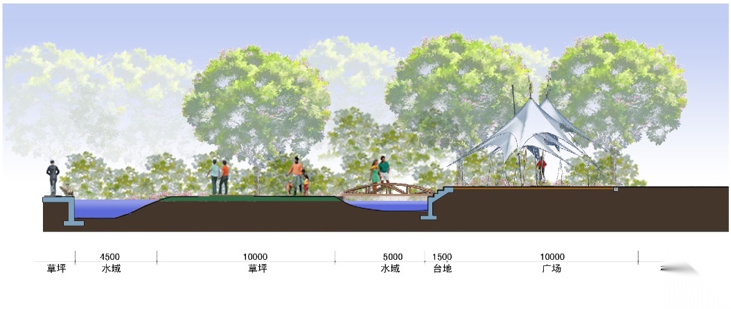 [安徽]合肥绿色公园式居住区景观设计方案cad施工图下载【ID:161014112】