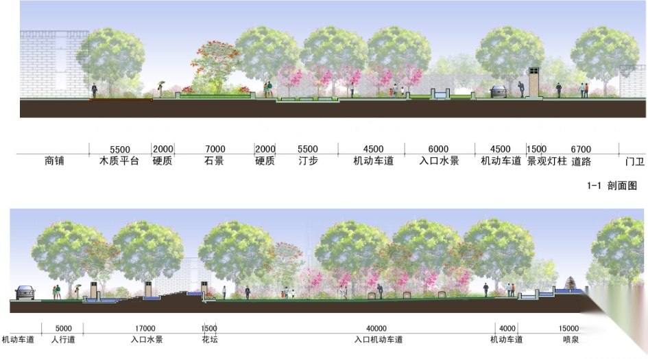 [安徽]合肥绿色公园式居住区景观设计方案cad施工图下载【ID:161014112】